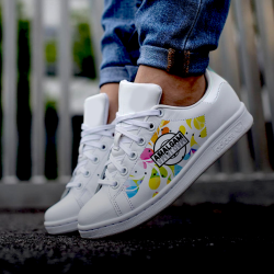 BASKETS Blanche ADIDAS